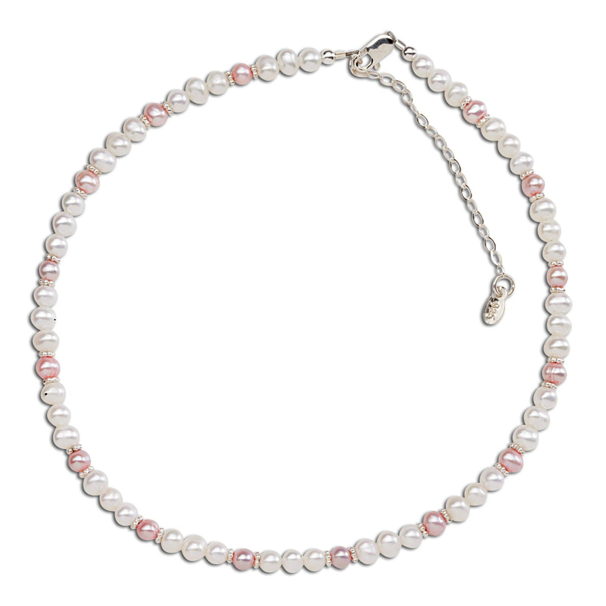 PRY シュウト　 Silver & White Pearl Necklace pry Silver & White Pearl Chain Necklace