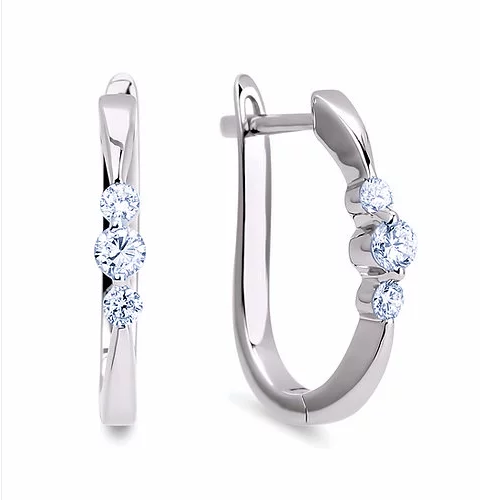 Diamond huggie 2025 earrings canada